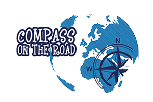 Compass on the road 